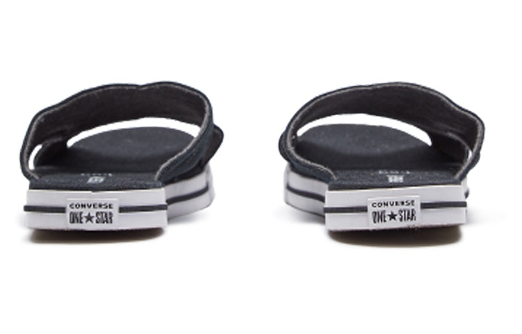 (WMNS) Converse One Star Slide 'Black' 565527C - 4