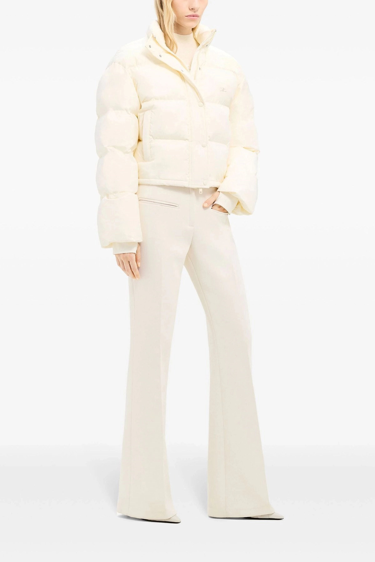 'AC' cropped down jacket - 2