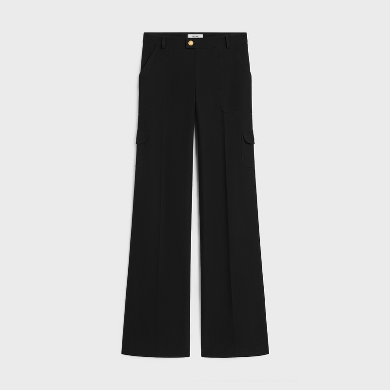 cargo pants in drill cotton 1