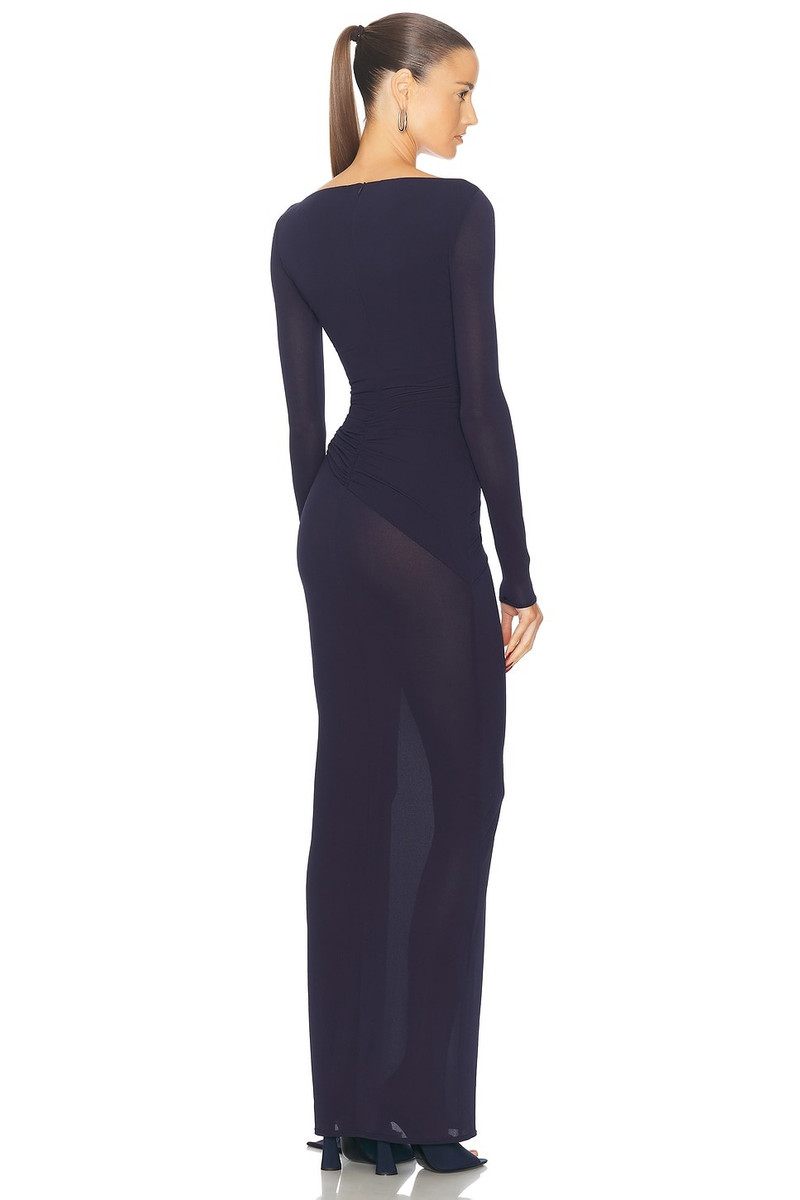 ALEX PERRY Gathered Jersey Maxi Dress outlook