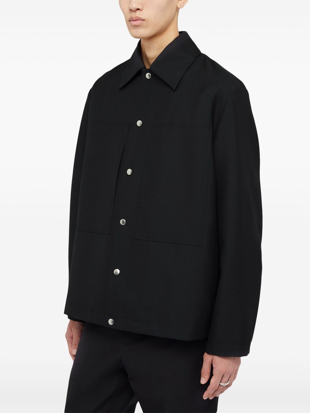 button fastening jacket - 3