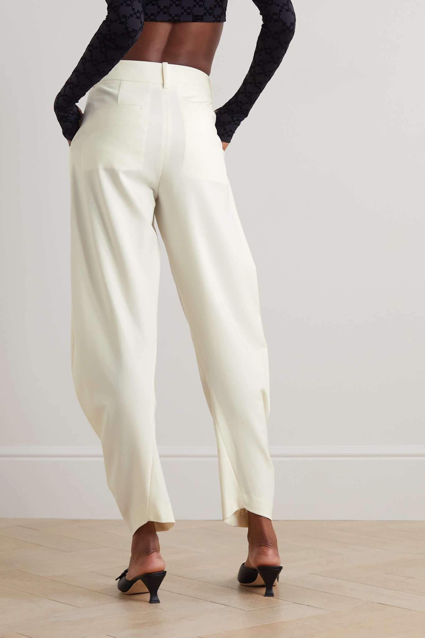 Woven tapered pants - 3