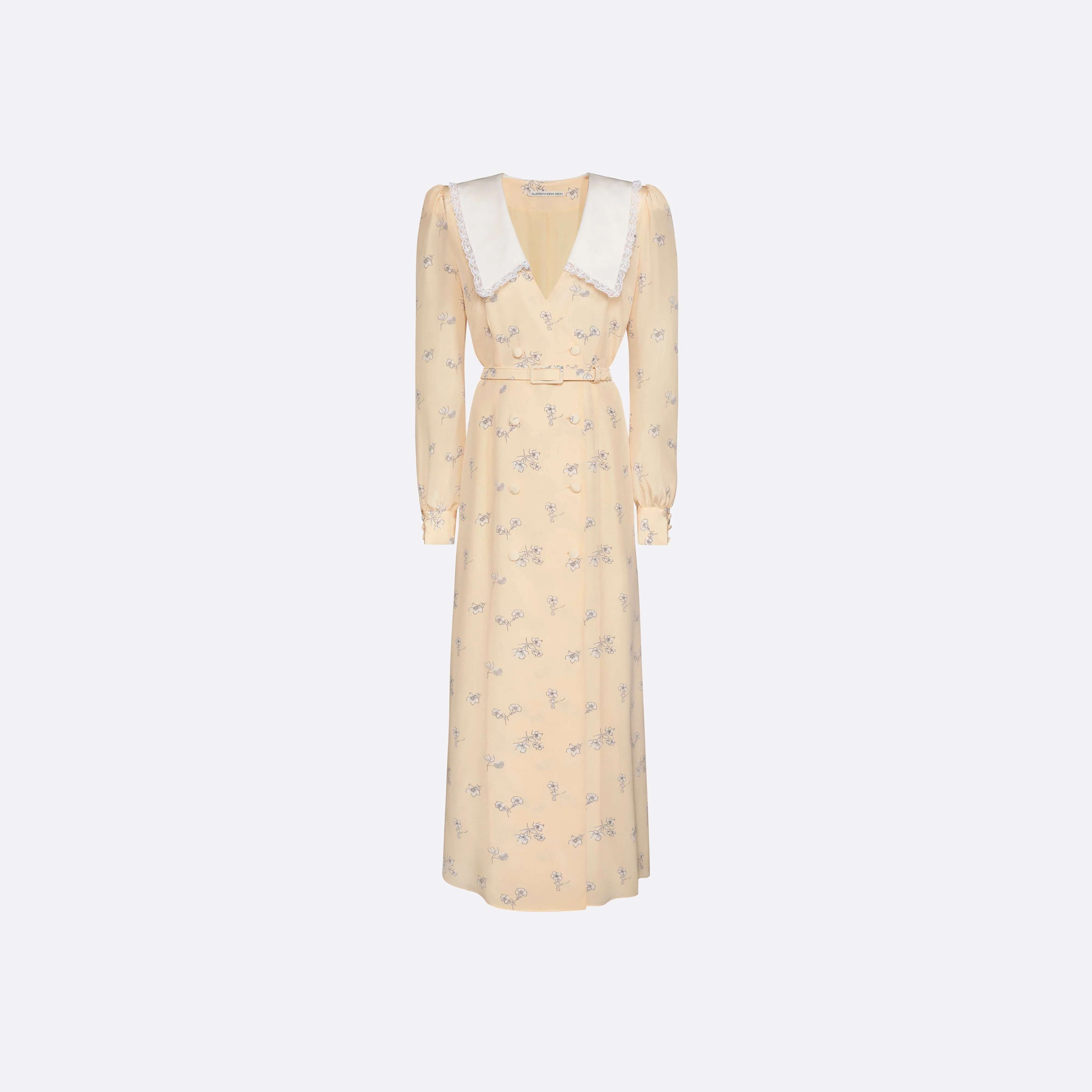 WRAP MIDI DRESS - 1