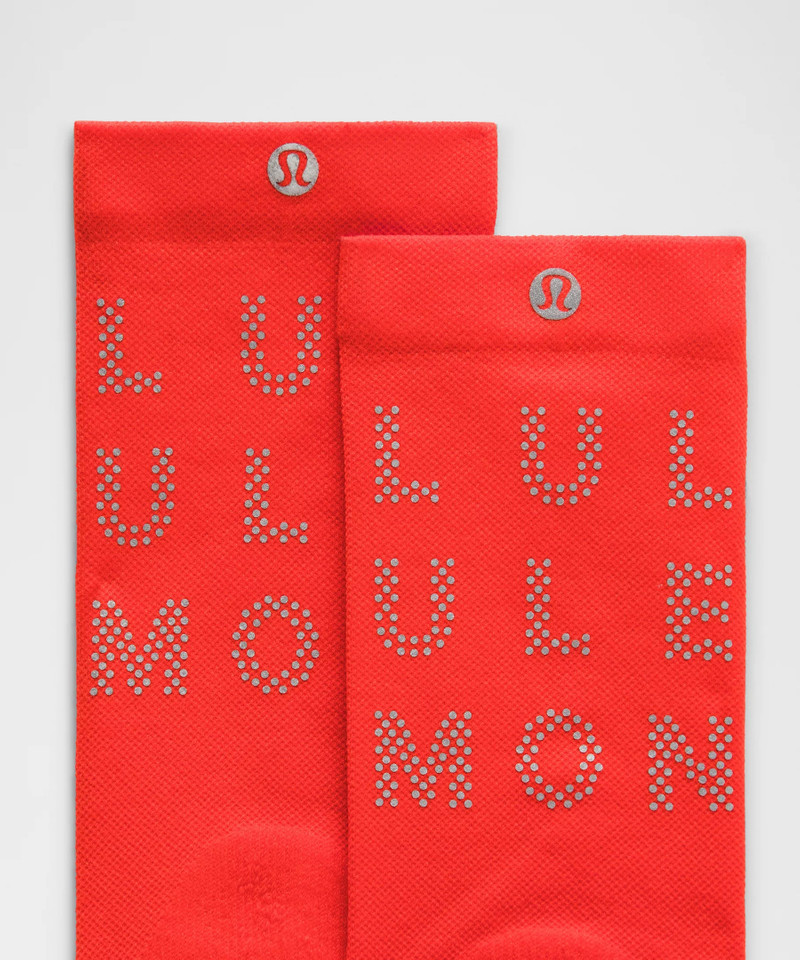lululemon Unisex Power Stride Crew Socks *Reflective outlook