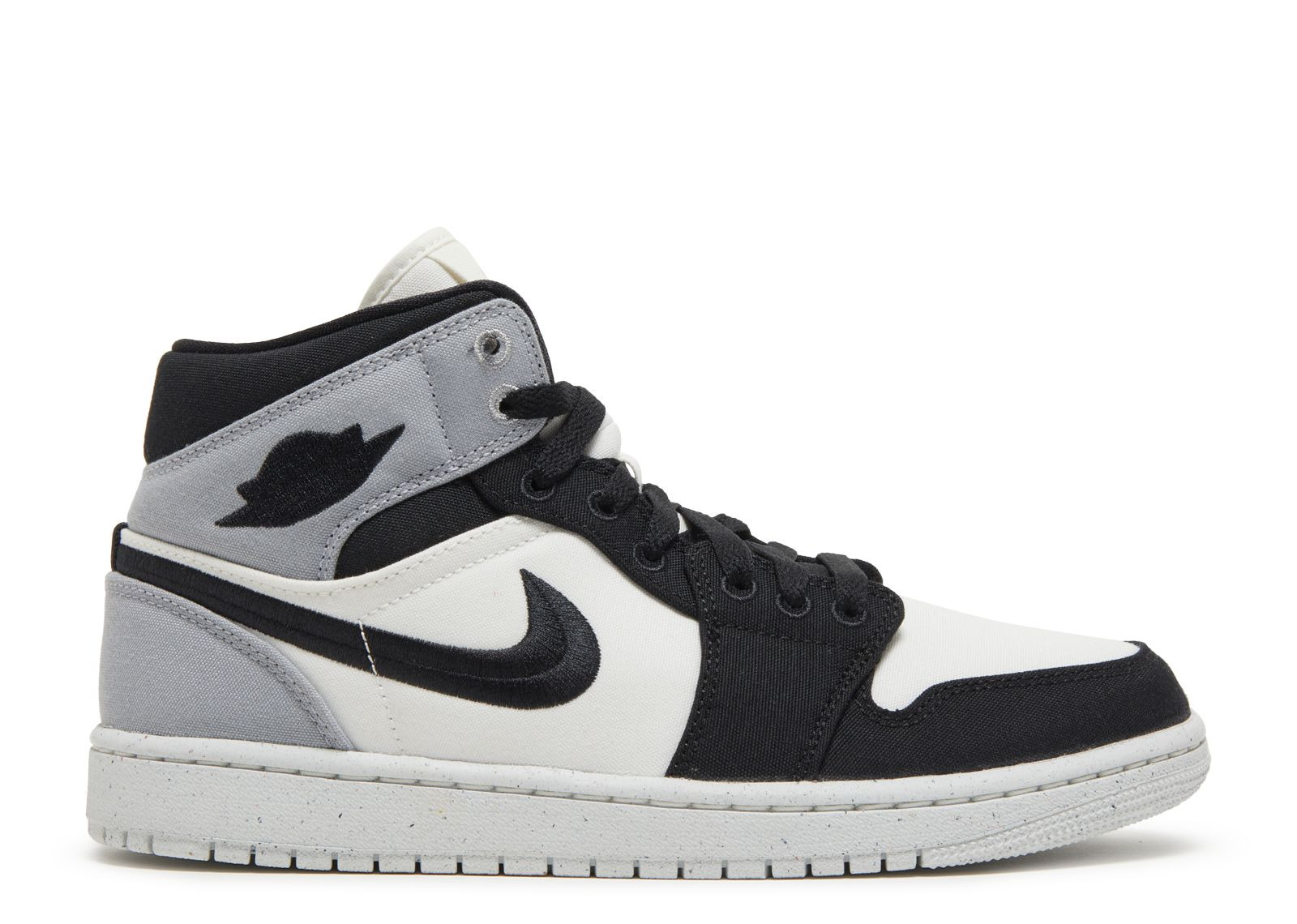WMNS JORDAN 1 MID SE 'LIGHT STEEL GREY CANVAS' - 1