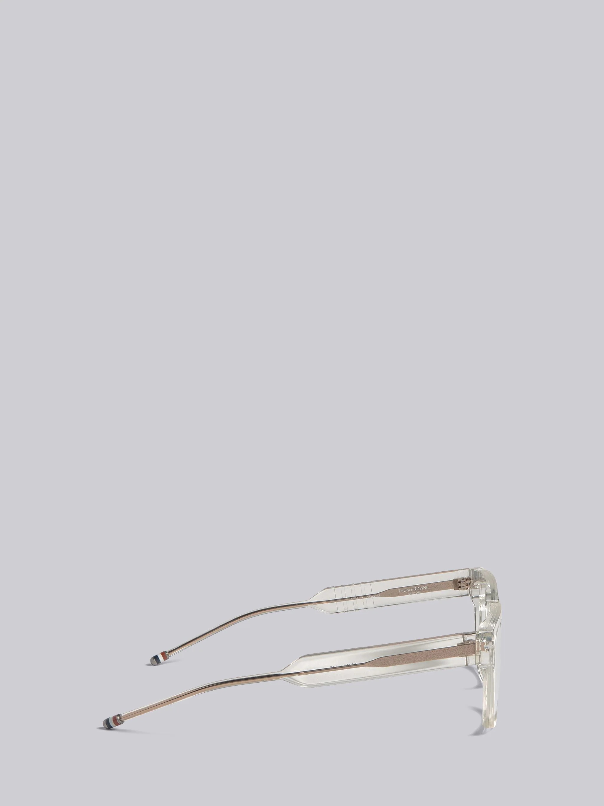 TB715 - Crystal Clear Square Glasses - 3
