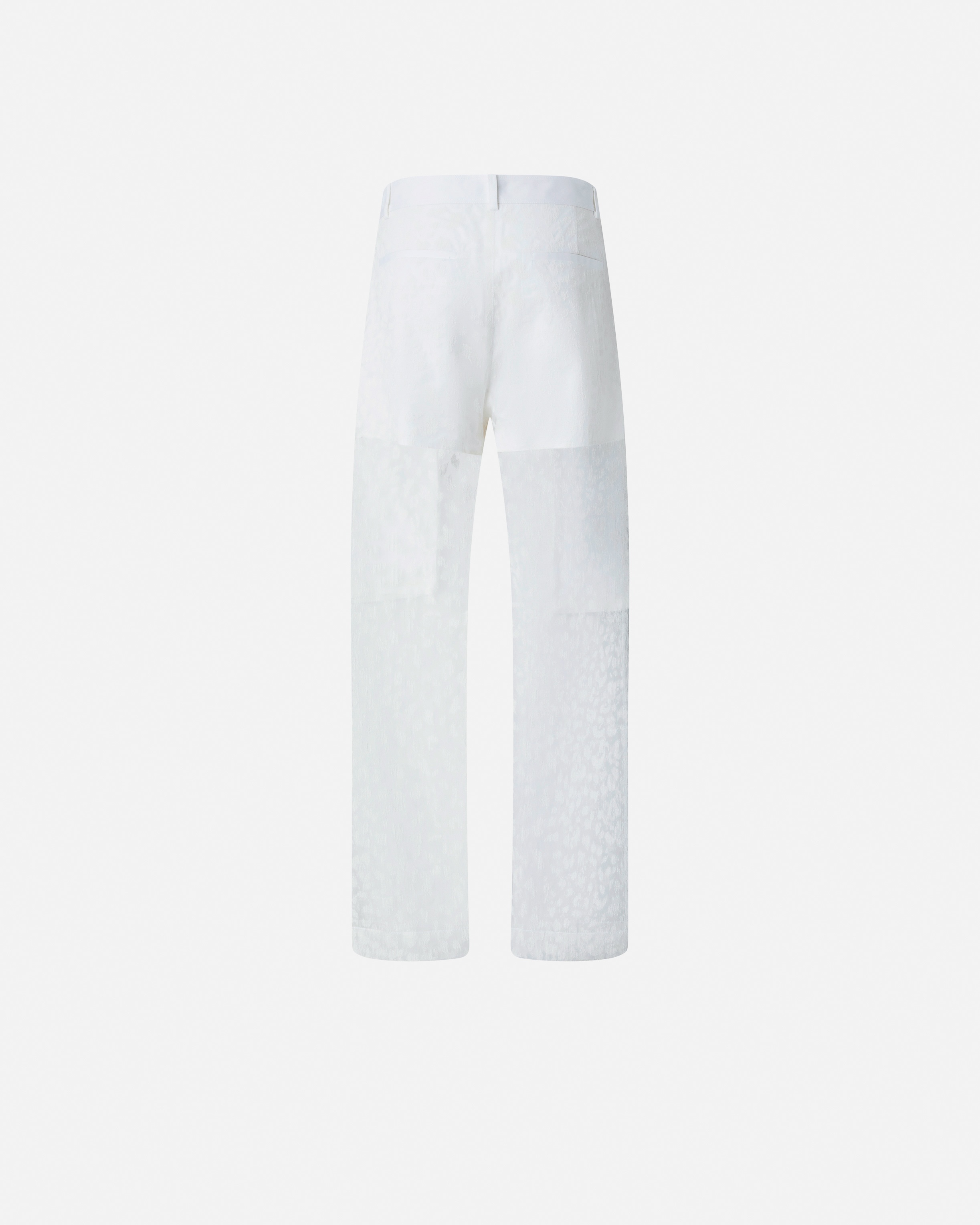 PRINTED TRANSPARENT LONG TROUSERS - 6