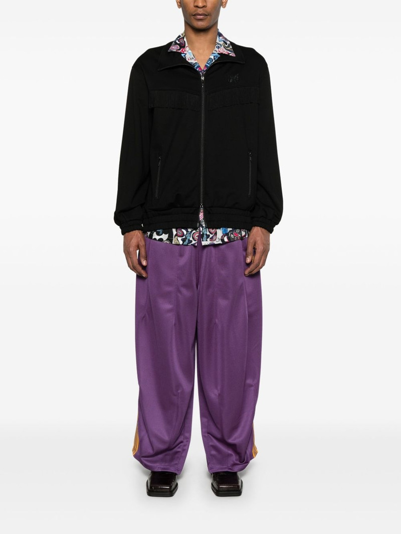 NEEDLES butterfly-embroidered track pants outlook