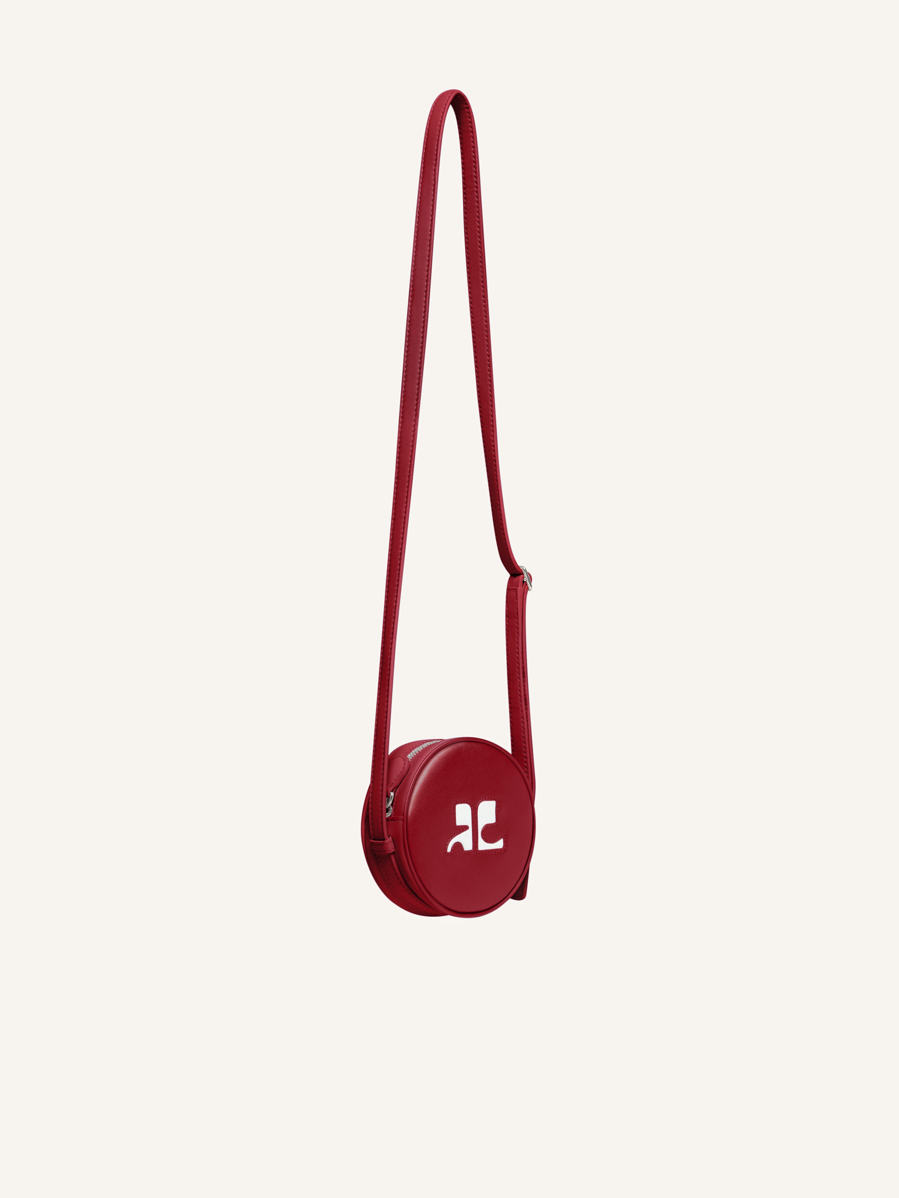 REEDITION LEATHER CIRCLE BAG - 2
