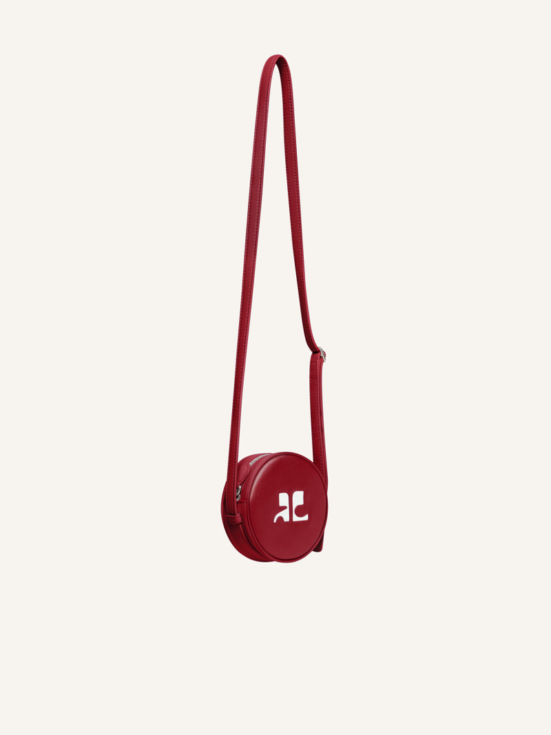 courrèges REEDITION LEATHER CIRCLE BAG outlook
