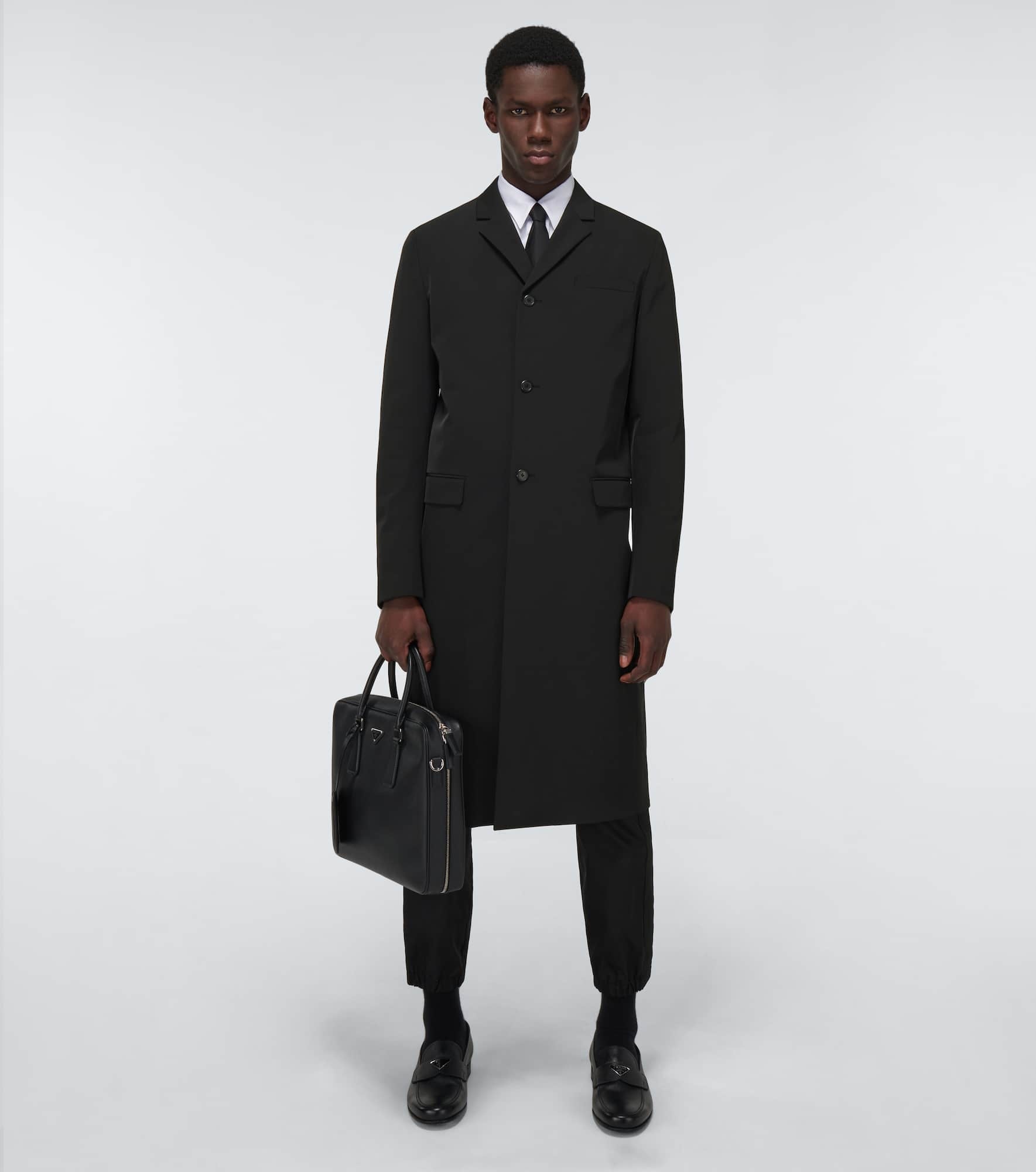 Single-breasted technical overcoat - 2