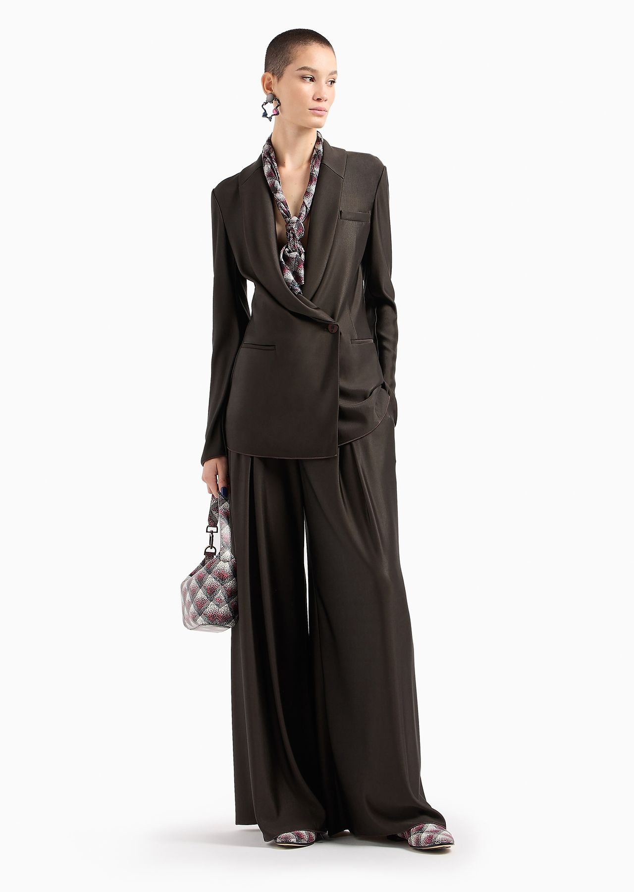 ASV single-breasted jacket in double viscose jersey - 4