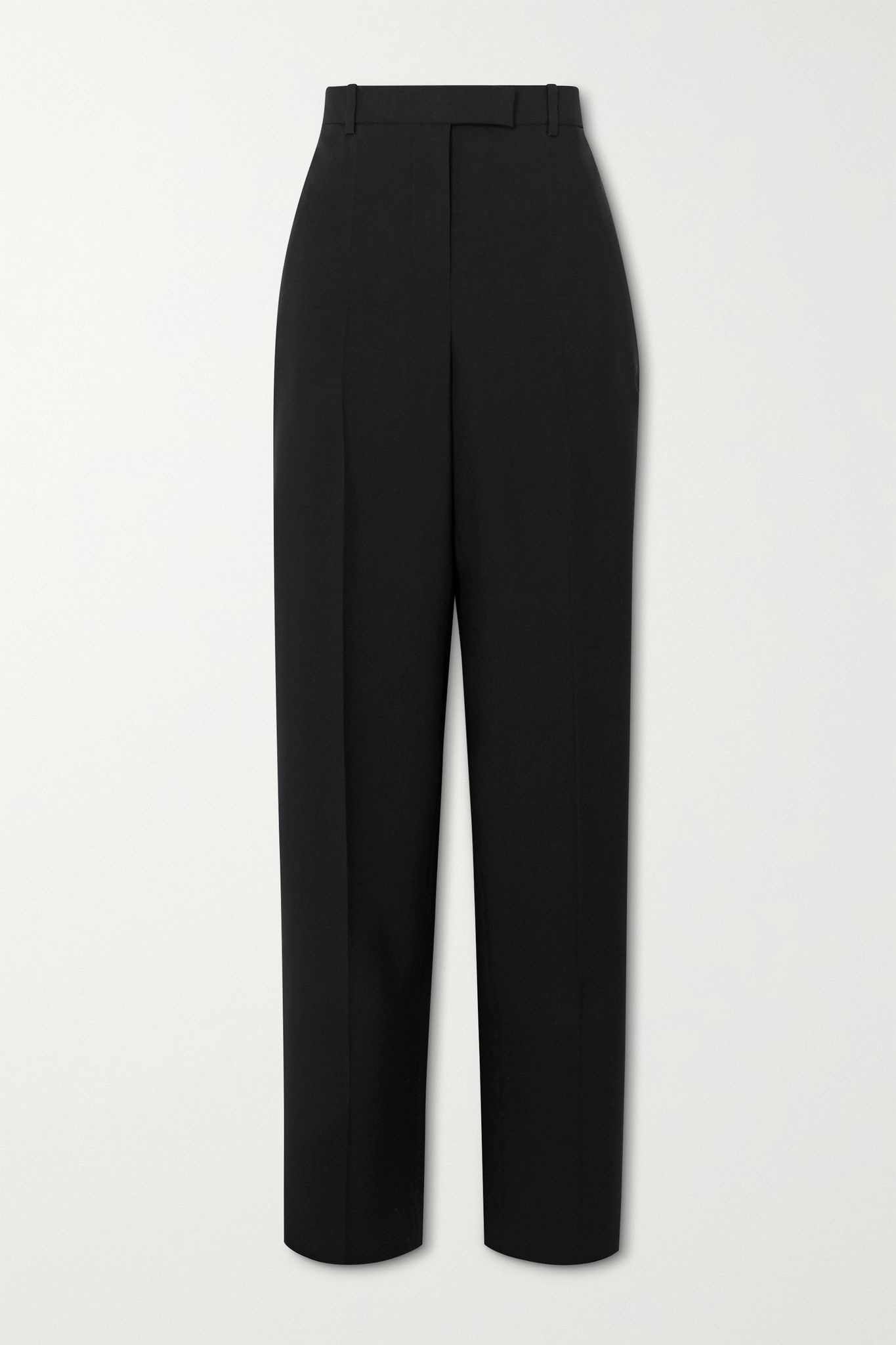 Wool straight-leg pants - 1