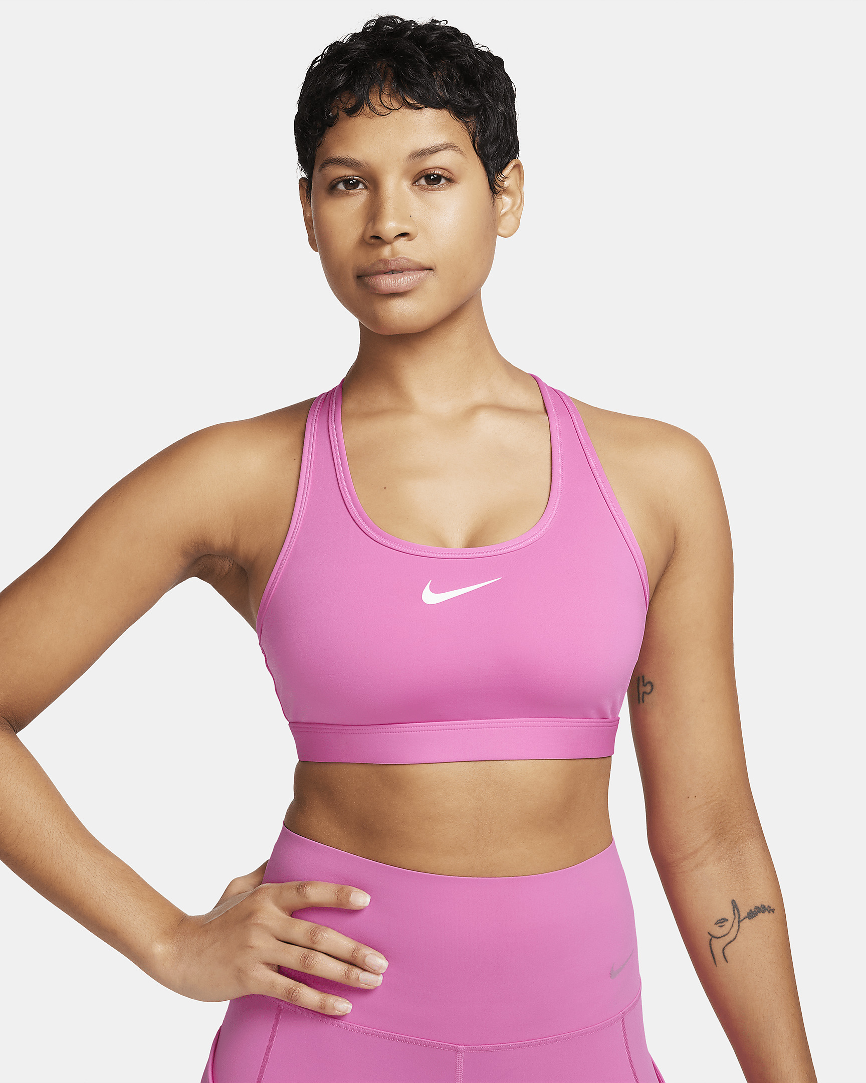 Nike Swoosh Medium Support Women's Padded Sports Bra - 2
