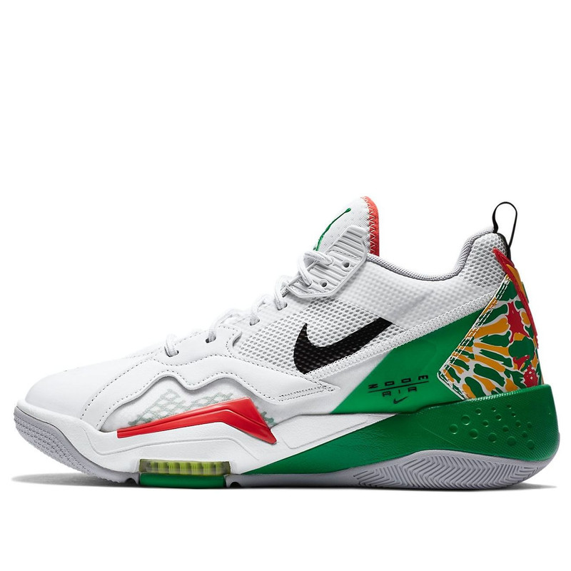 Air Jordan Zoom '92 'White Lucky Green Dark Sulfur' CK9183-103 - 1