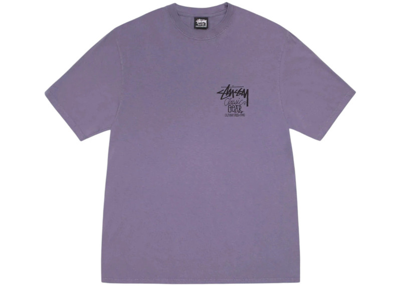 Stüssy Stussy Classic Gear Pig. Dyed Tee Grape outlook