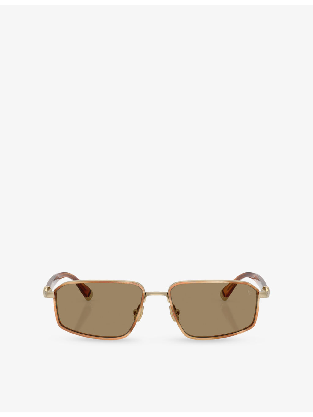 BC2009ST Jarama Rectangular-Frame Metal Sunglasses - 1