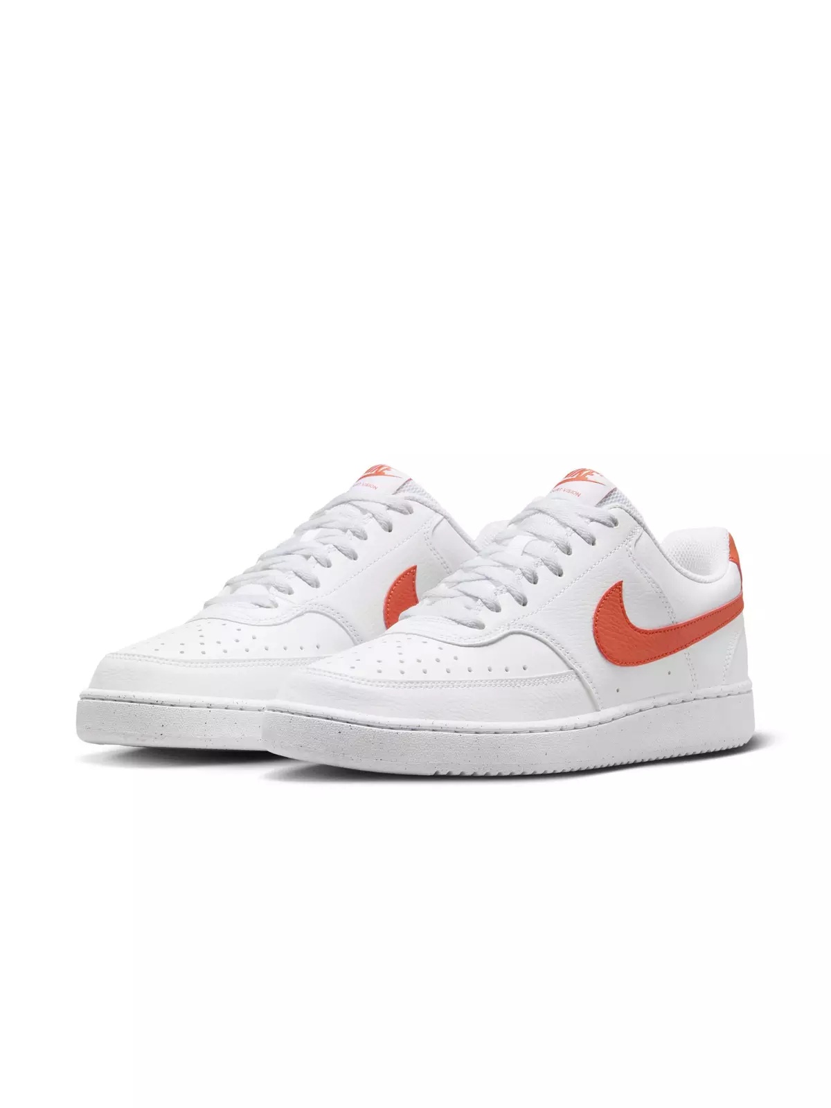 Court Vision Low Next Nature "White/Picante Red" Men's Shoe - 3