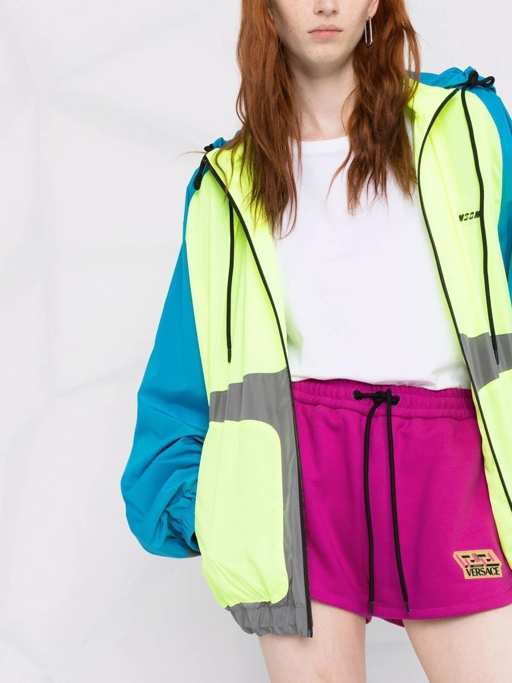 logo-patch track shorts - 5