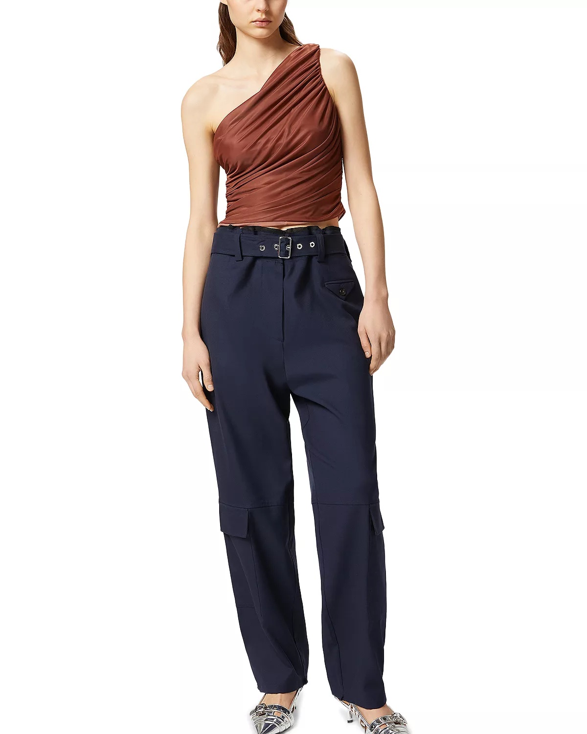 Cormorano Ruched Top - 2
