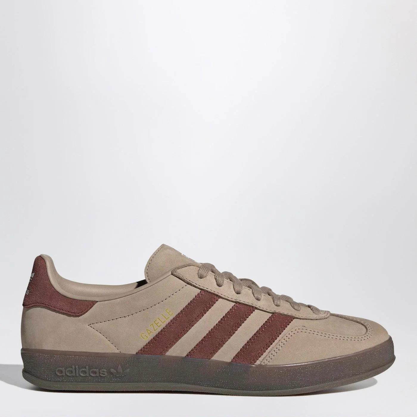 Sneaker Gazelle Indoor Trace Khaki/Fox Brown/Cloud White - 1