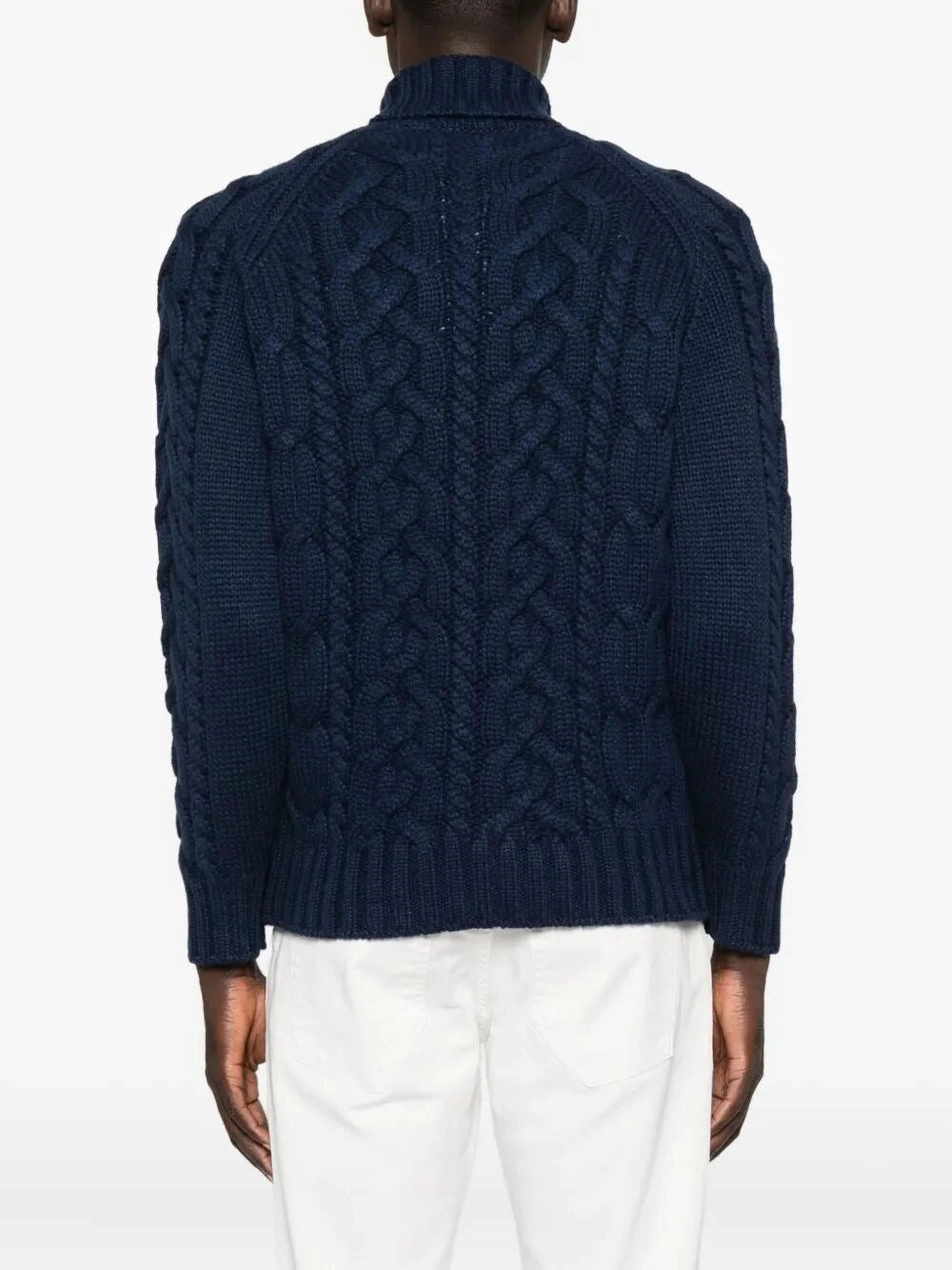 Brunello Cucinelli Men Cashmere Turtle-Neck Sweater - 4