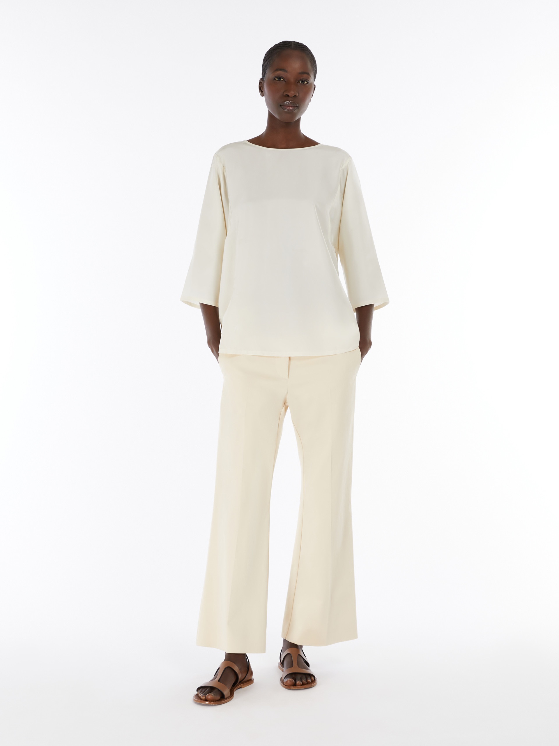 PRIMO Silk and jersey blouse - 2