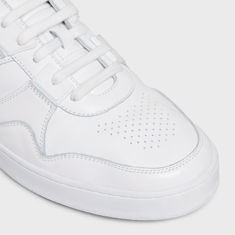CELINE TRAINER LOW LACE-UP SNEAKER in CALFSKIN 4