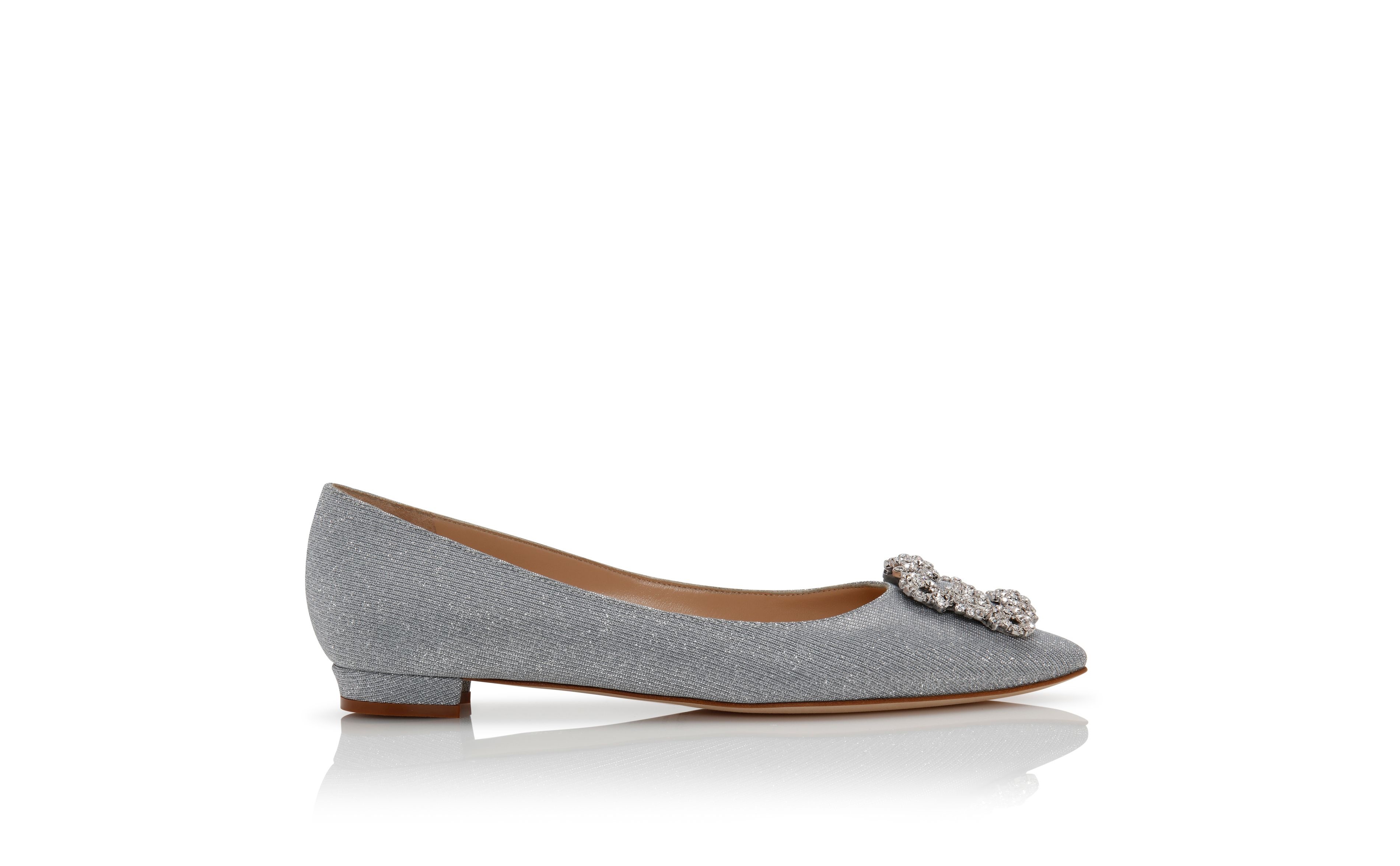 MANOLO BLAHNIK FLAT ウール Manolo Blahnik | Camparimu black patent flats | Savannahs