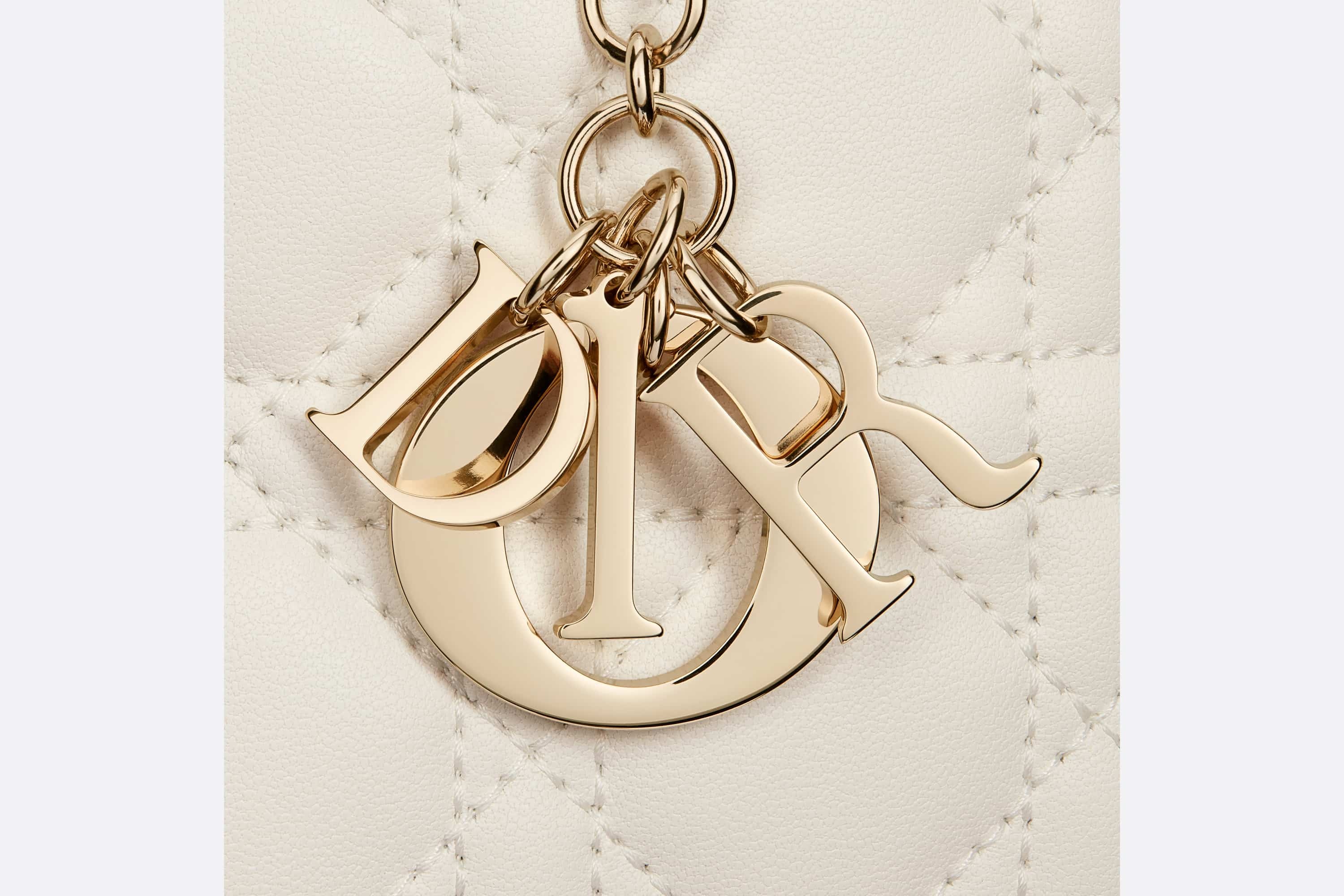 Lady Dior Top Handle Drawstring Mini Bag - 6
