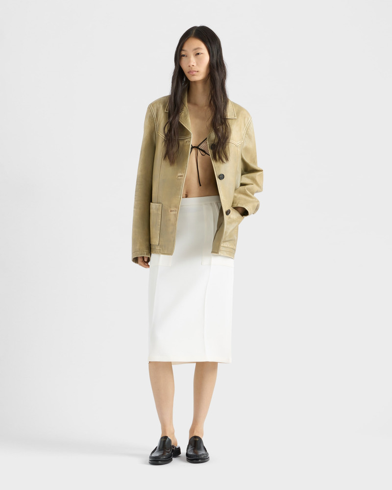 Prada Nappa leather jacket outlook