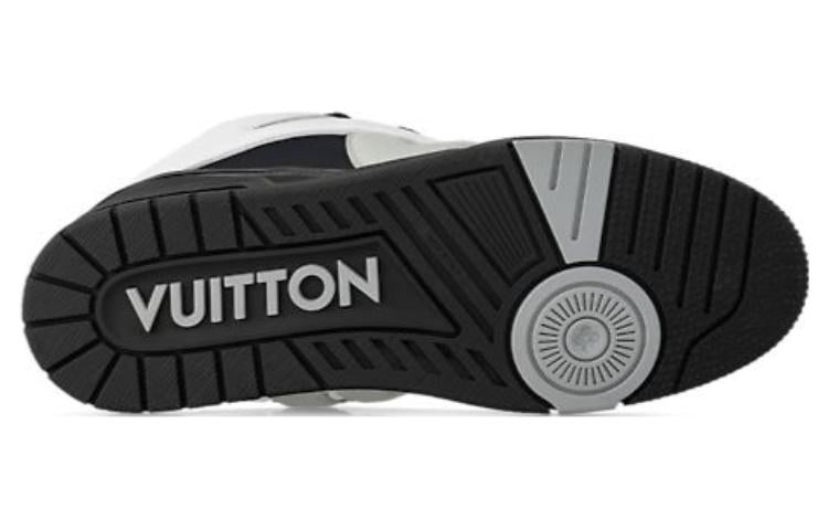 LOUIS VUITTON LV Skate Sneakers 'Black White' 1ABZ45 - 5