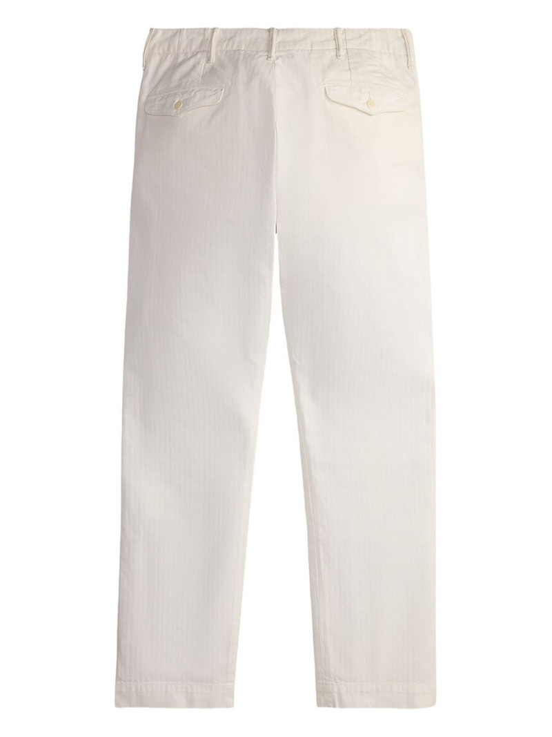 RRL by Ralph Lauren button-fastening cotton trousers outlook
