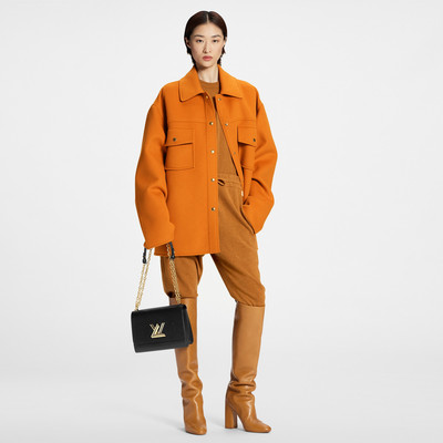 Louis Vuitton Orange Double Face Shirt Jacket outlook