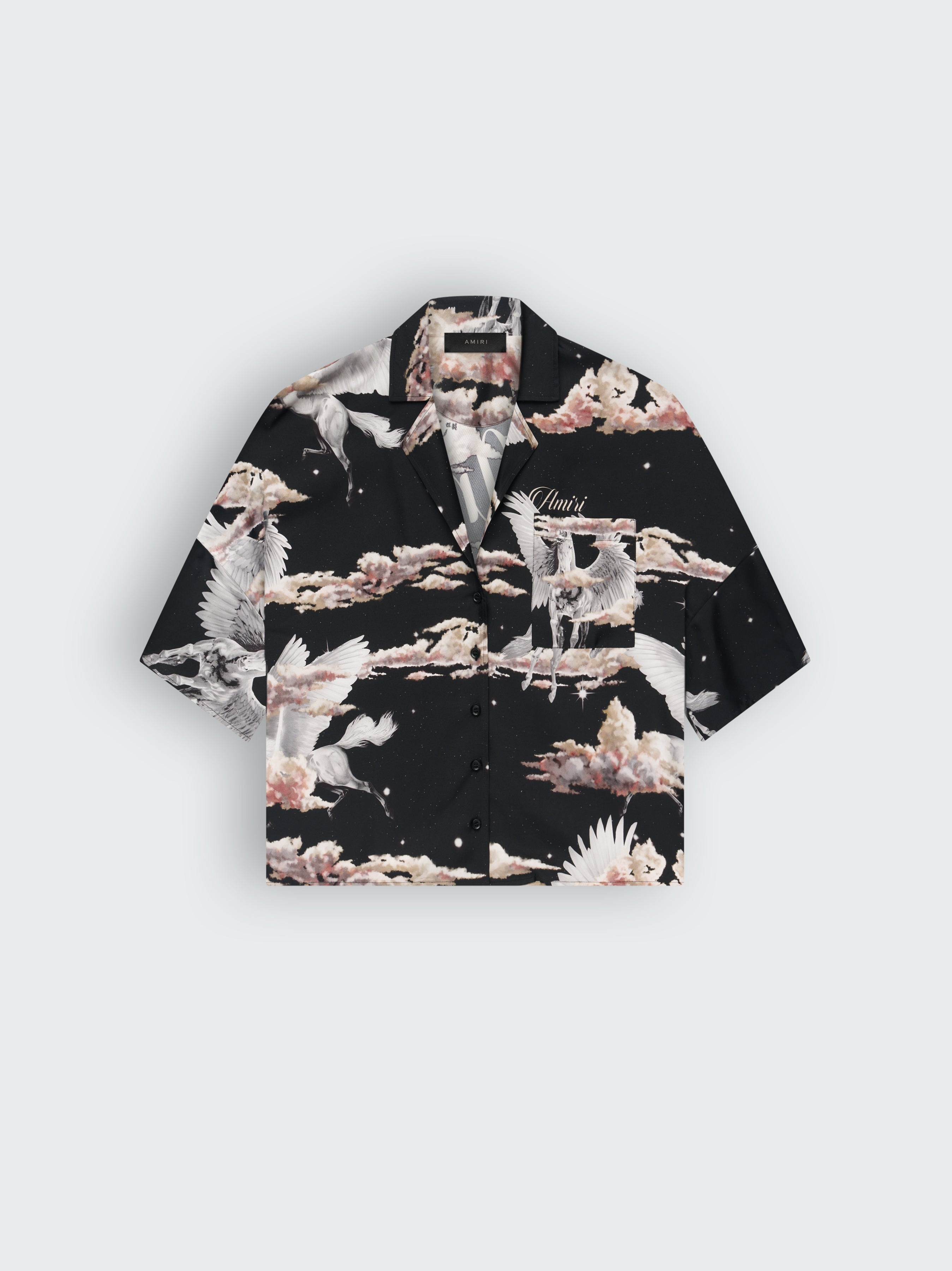 ALL OVER PEGASUS BOWLING SHIRT - 1