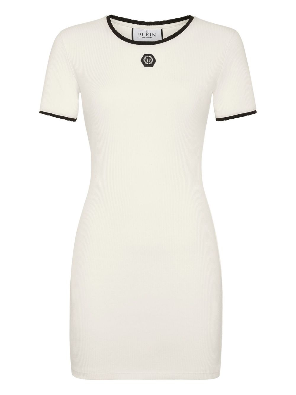 stretch-cotton dress - 1