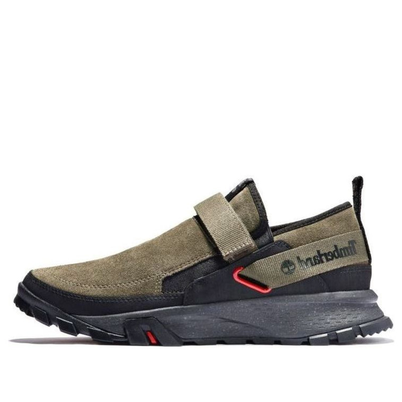 Timberland Mills Falls Slip-On Leather Shoes 'Olive Green Suede' A25KK901 - 1