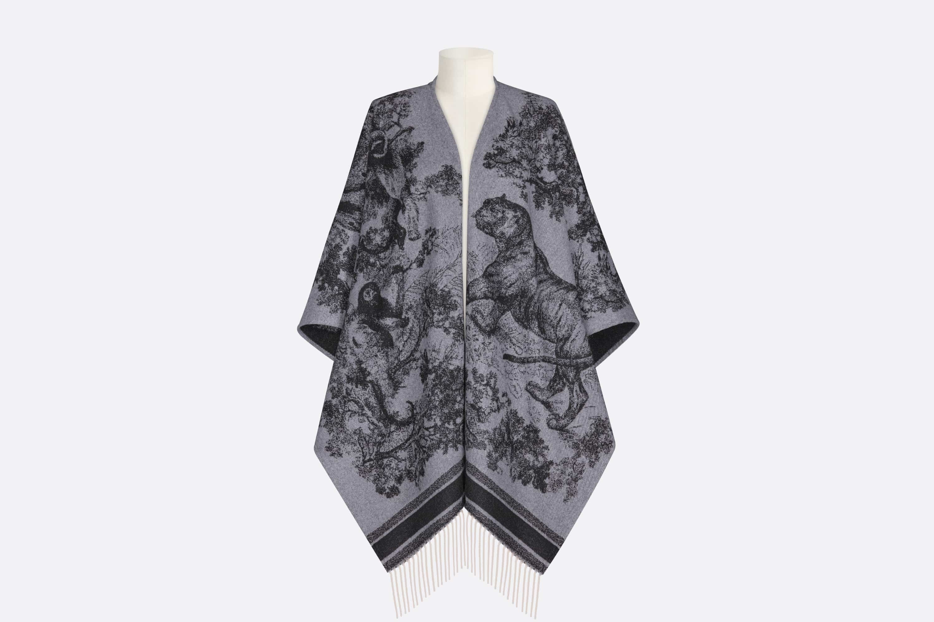 Toile de Jouy Sauvage Poncho - 1