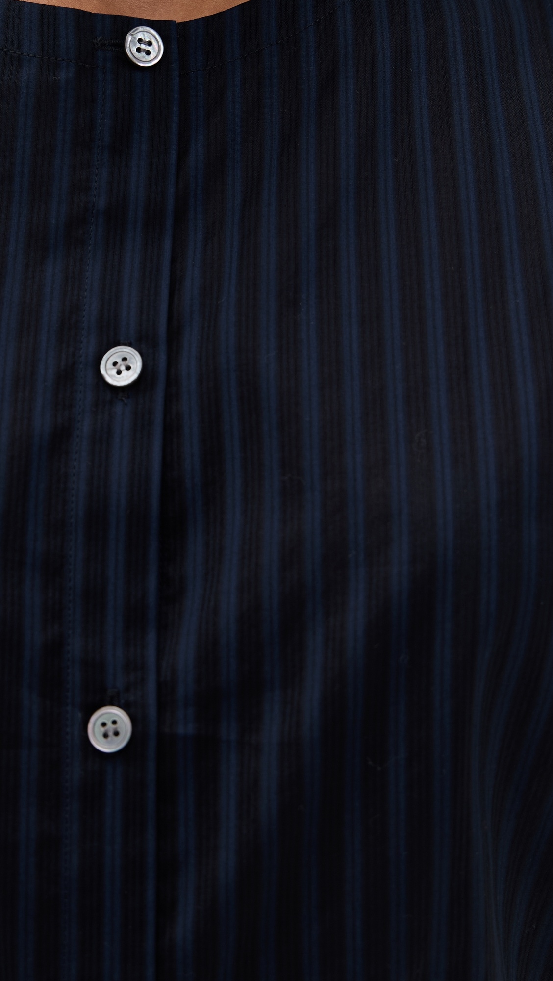 Sleeveless Button Down Shell - 5