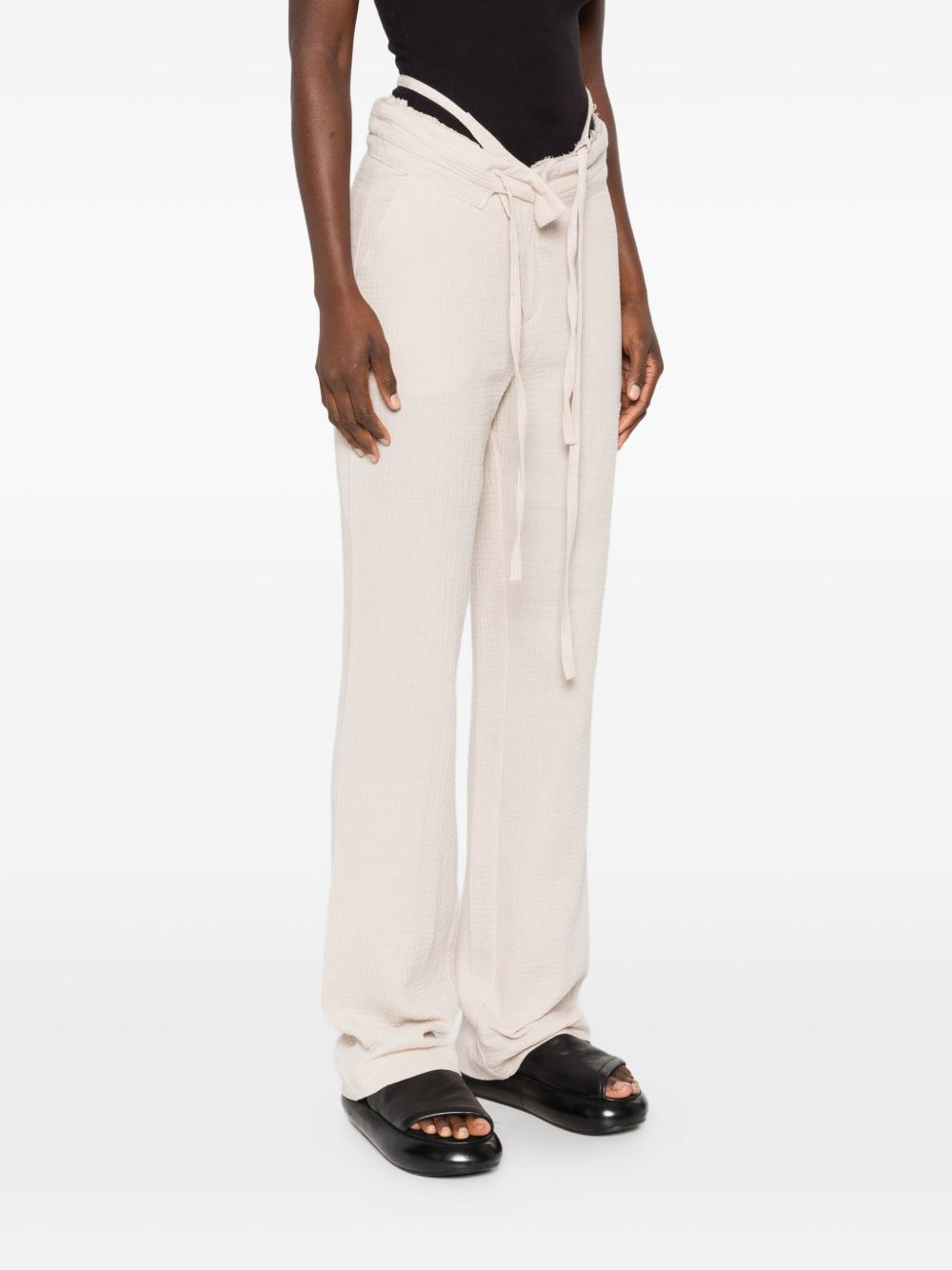 double-fold trousers - 3