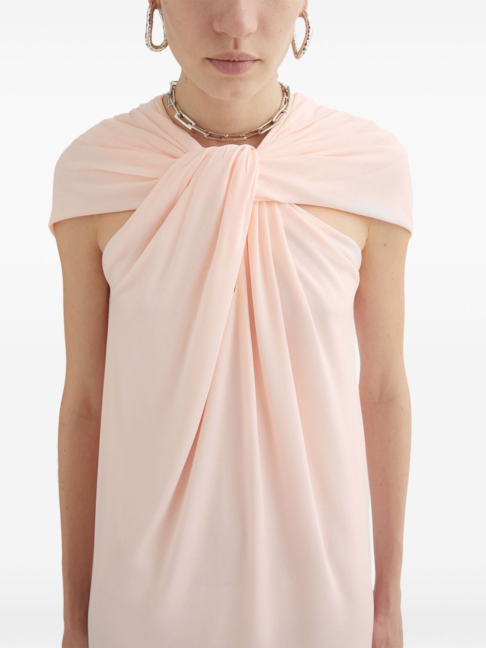 draped maxi dress - 4