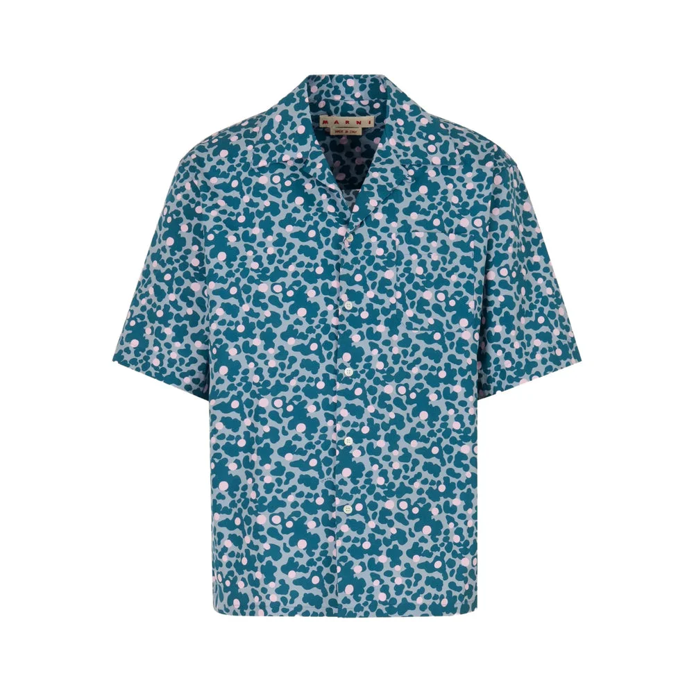 Marni Blue Shirts Men - 1
