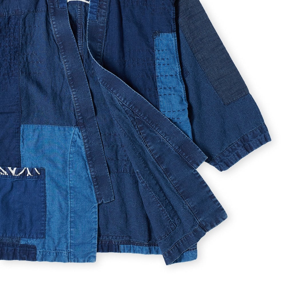 Blue Blue Japan  Patchwork  "Haori" Kimono Jacket - 2