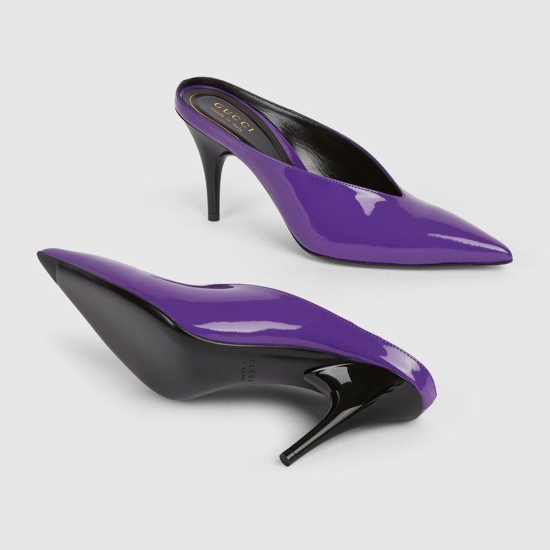 Women's Gucci 97 heeled mule 5