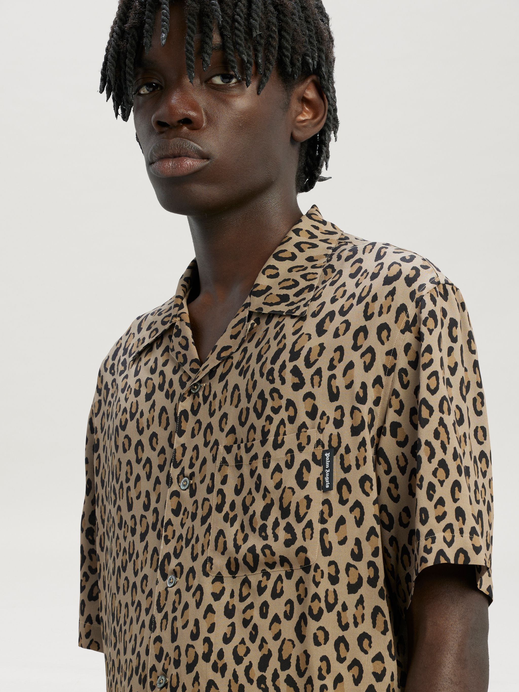 LEOPARD PRINT BOWLING SHIRT - 6