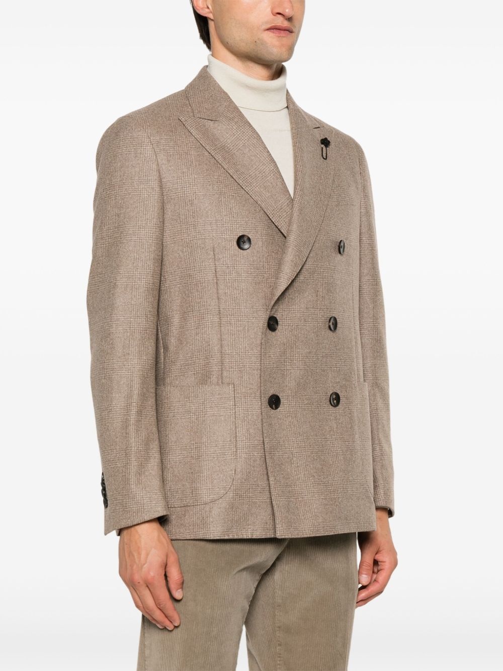 Prince Of Wales-check blazer - 3