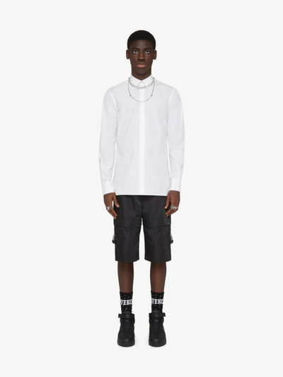 Givenchy CARGO BERMUDA SHORTS IN TECHNICAL FABRIC WITH BUCKLES outlook