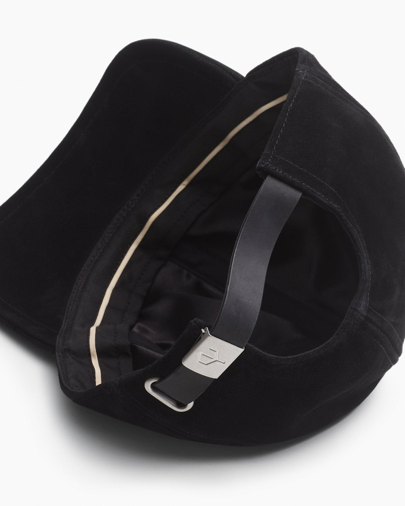rag & bone Harlow Suede Baseball Cap outlook