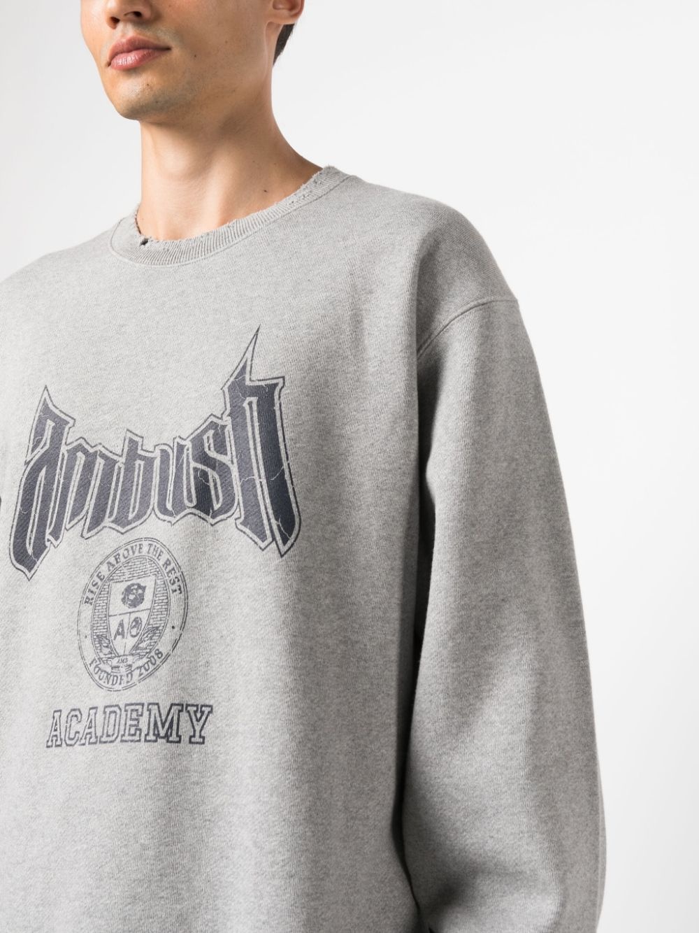 Logo cotton sweatshirt - 5