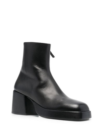 Marsèll 70mm heeled leather boots outlook